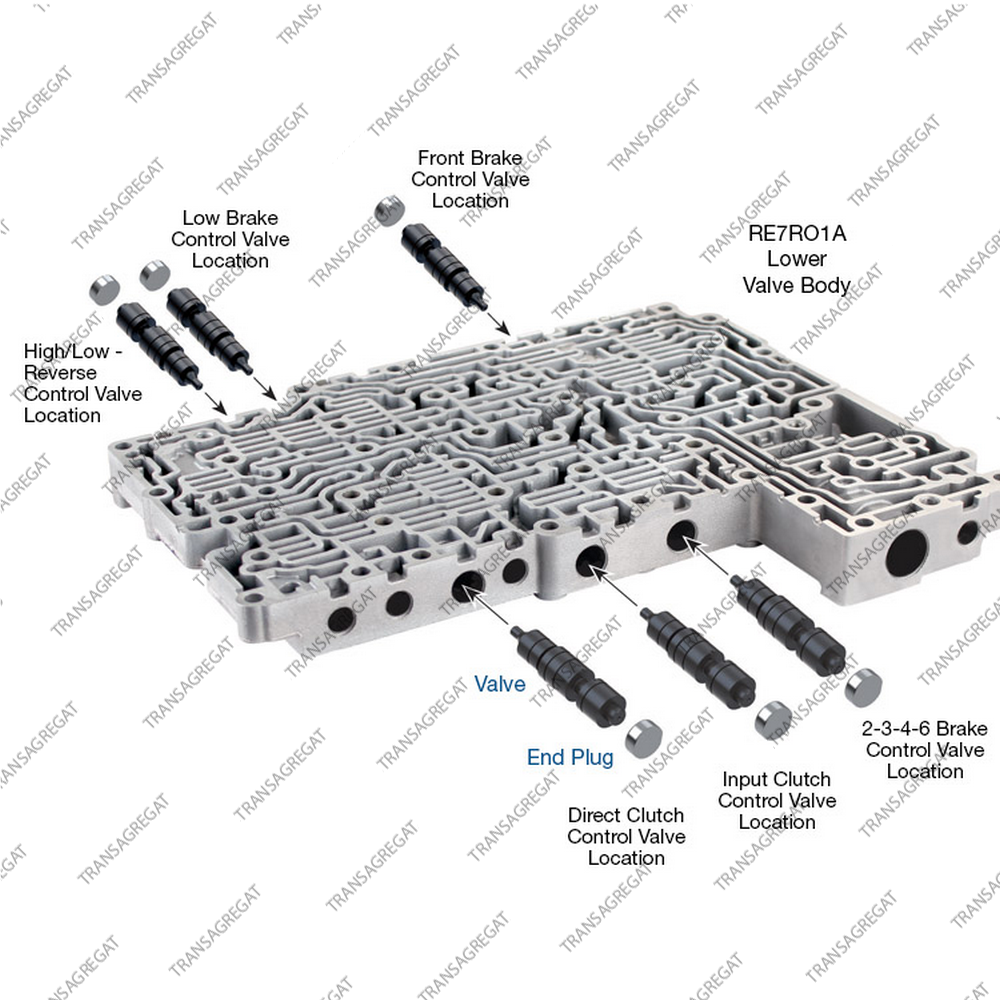 Клапан контроля сцепления (ремонтный)