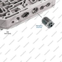 Заглушка гидравлического блока управления (пластиковая)*
