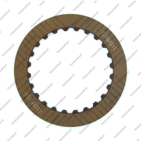 Фрикционный диск (114x2.1x24T) K3 (односторонний, внутренние зубья, 02-up)
