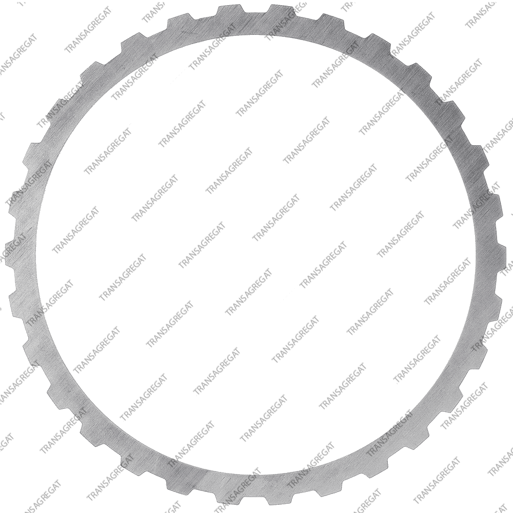 Фрикционный диск (152x2.1x30T) K2 (односторонний, наружные зубья)