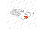 Соленоид регулировки давления фрикционов (Gen 1, черный разъем)