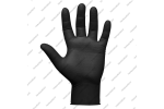 Перчатки одноразовые нитриловые JSN NATRIX (размер XXL, 50шт., черные)