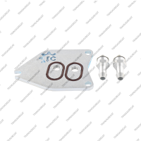 Адаптер для установки дополнительного радиатора вместо основного круглого (тип 1)