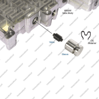 Клапан регулировки блокировки гидротрансформатора