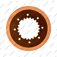 Фрикционный диск раздаточной коробки (142x2.0x19T/22T, односторонний, внутренние зубья)